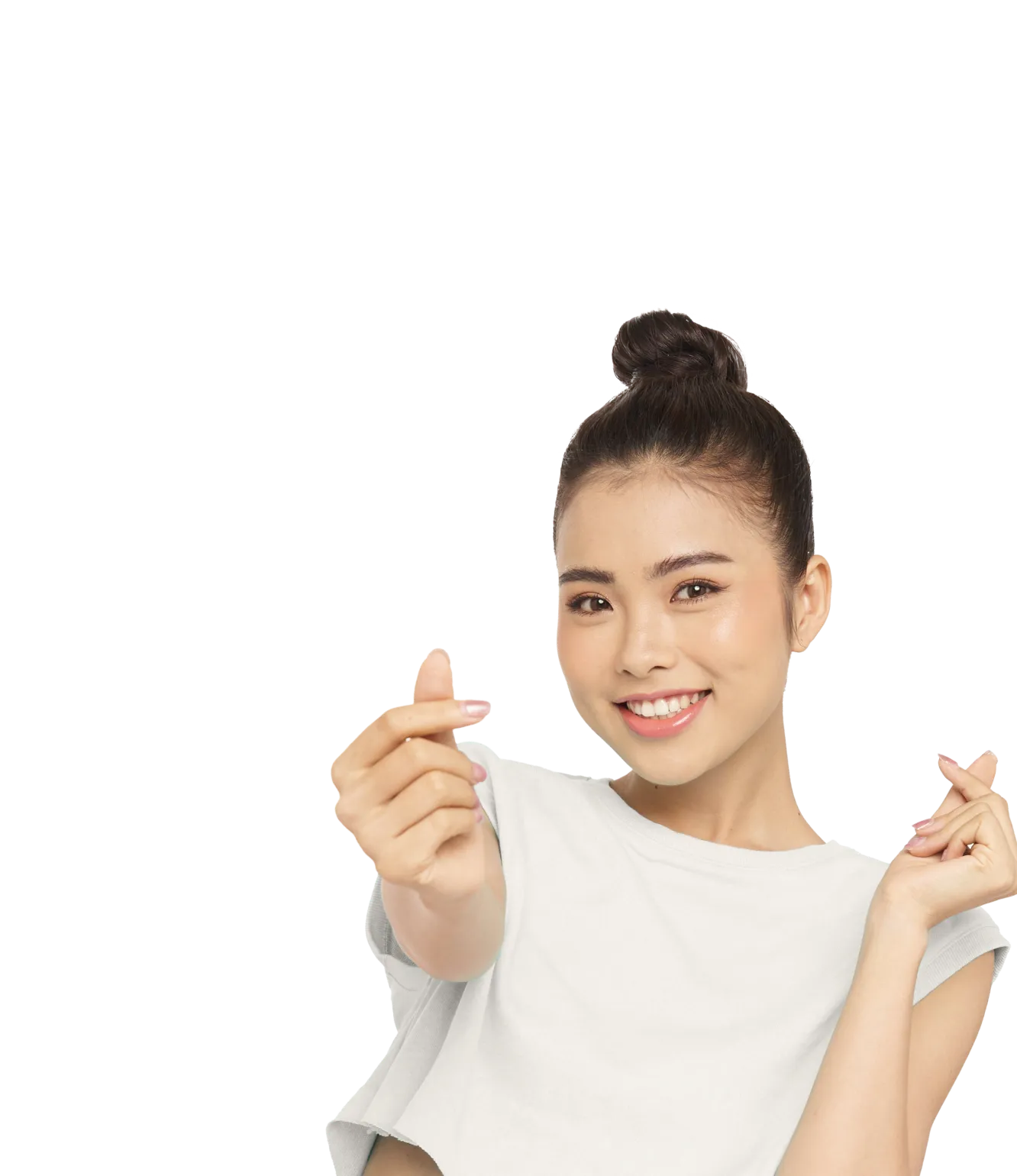 Person with Strawberries